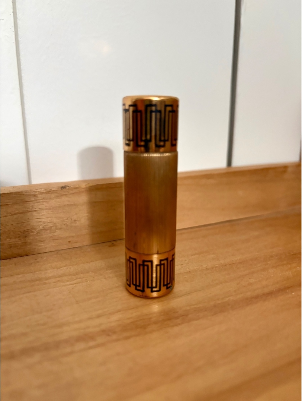 Vintage Lanvin My Sin Purse Perfume Atomizer Gold Tone Travel Bottle 1/8 oz